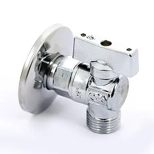 Кран шаровый угловой ½"н x ½"н Bugatti Miami 08830001 Кран шаровый угловой ½"н x ½"н Bugatti Miami 08830001, 2