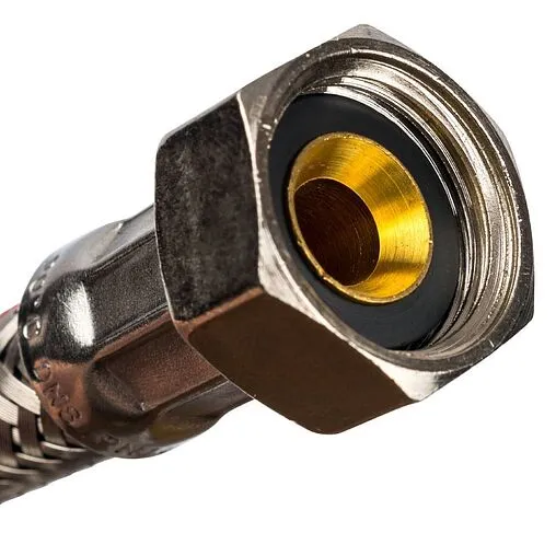 Гибкая подводка для смесителя Stout 0.5м x ⅜&quot;в x М10x1 L35мм SHF-0036-351010