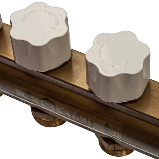 Группа коллекторная без расходомеров 8 отводов 1"в/в x ¾"ек Stout SMB 0468 000008