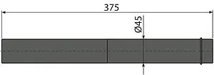 Удлинительный патрубок AlcaPlast M147 Удлинительный патрубок AlcaPlast M147, 2