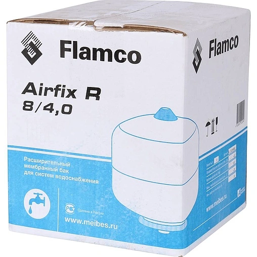 Гидроаккумулятор Flamco Airfix R 8л 10 бар 24259RU Гидроаккумулятор Flamco Airfix R 8л 10 бар 24259RU