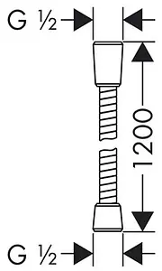 Шланг для душа Lemark Turn-Free 120см хром LE8047S, 2