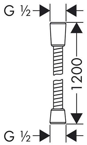 Шланг для душа Lemark Turn-Free 120см хром LE8047S