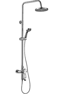 Душевая система со смесителем для ванны Rossinka T хром T40-46 Душевая система со смесителем для ванны Rossinka T хром T40-46, 1