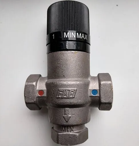 Трехходовой термостатический смесительный клапан ½&quot; +25...+65°С Kvs 2.2 Far Termo FA 3950 12