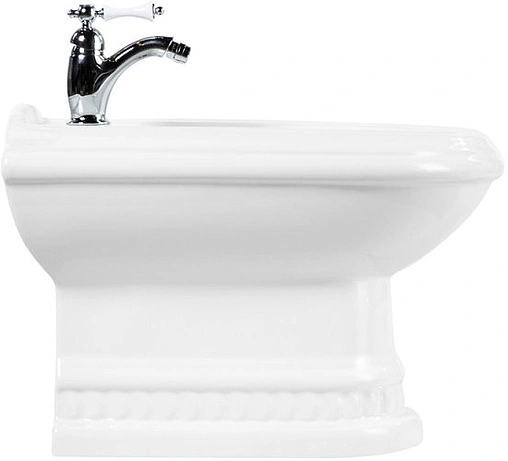 Биде напольное Cezares King Palace белый CZR-618-T