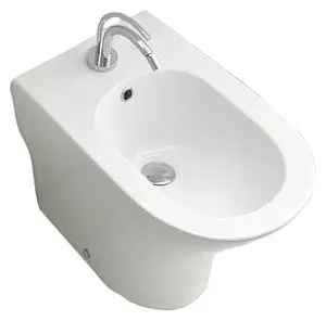 Биде напольное Kerasan Aquatech белый 372001, 1