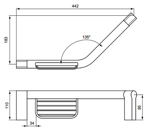 Поручень Ideal Standard Connect A9160AA