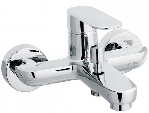 Смеситель для ванны Swedbe Vulcan хром 1130
