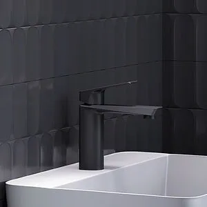 Смеситель для раковины Damixa Merkur чёрный матовый 400210300 Смеситель для раковины Damixa Merkur чёрный матовый 400210300, 3