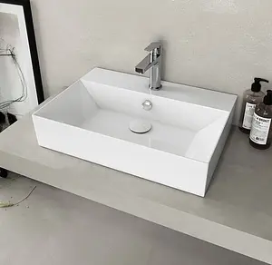 Раковина ISVEA SistemaZ Frame 60 белый матовый 10SF50060SV-2L, 4