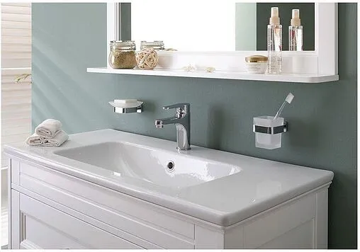 Тумба-умывальник Aquanet Бостон М 100 белый матовый 00243781+