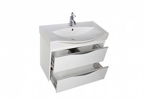 Тумба под умывальник Aquanet Франка 85 белый 00183053