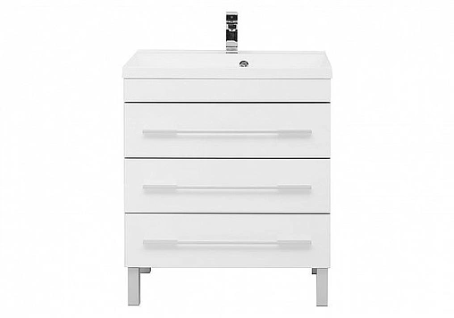 Тумба под умывальник напольная Aquanet Верона 75 белый 00178254
