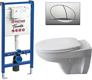 Комплект 6 в 1 Pestan Fluenta Basic SET40006460PM с кнопкой Play хром матовый Комплект 6 в 1 Pestan Fluenta Basic SET40006460PM с кнопкой Play хром матовый, 1