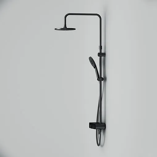 Душевая система со смесителем для ванны Am.Pm X-Joy чёрный матовый F0785A722 Душевая система со смесителем для ванны Am.Pm X-Joy чёрный матовый F0785A722
