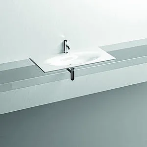 Раковина Kerasan Shape 100 белый 547001*1 Раковина Kerasan Shape 100 белый 547001*1, 3