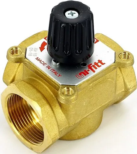 Трехходовой смесительный клапан 1&quot; Kvs 16.0 Uni-Fitt 360G1640