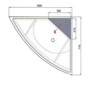 Тумба-умывальник напольная Aquaton Лас-Вегас L белый 1A0509K0LA01L Тумба-умывальник напольная Aquaton Лас-Вегас L белый 1A0509K0LA01L, 5