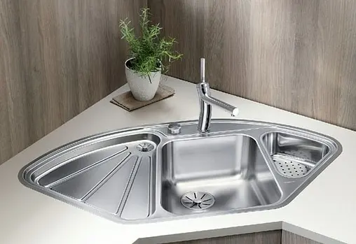 Мойка кухонная Blanco Blanco Delta II 105.6 нержавеющая сталь 523667