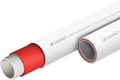 Труба полипропиленовая армированная стекловолокном 40 x 6.7 мм Jakko PP-RС COMPOSITE PIPE PN 25 101045040R Труба полипропиленовая армированная стекловолокном 40 x 6.7 мм Jakko PP-RС COMPOSITE PIPE PN 25 101045040R