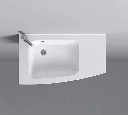 Раковина Jacob Delafon Nova 80 L белый матовый EB1884RU-DE1