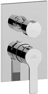 Смеситель для ванны скрытого монтажа Paffoni West хром WS018CR Смеситель для ванны скрытого монтажа Paffoni West хром WS018CR, 1