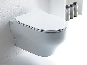 Унитаз подвесной безободковый Olympia Clear Rimless белый CLE1202R01 Унитаз подвесной безободковый Olympia Clear Rimless белый CLE1202R01, 4