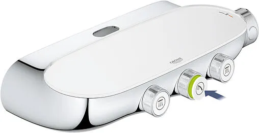 Душевая система с термостатом для душа Grohe Rainshower SmartControl 360 Duo хром 26250000