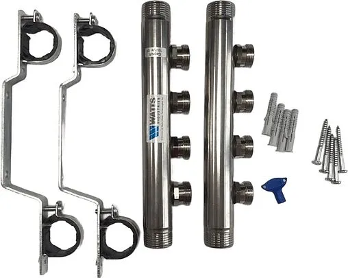 Группа коллекторная распределительная 4 отвода 1"н/н x ¾"ек Watts HLV2000 VA 10080776