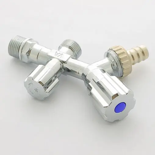 Вентиль регулирующий комбинированный ½"н x ½"н x ¾"н/ш хром Uni-fitt 188A2900