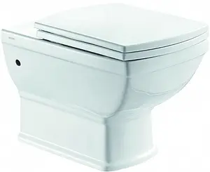 Унитаз подвесной Creo Ceramique Orleans белый OR1100+OR1001 Унитаз подвесной Creo Ceramique Orleans белый OR1100+OR1001, 1