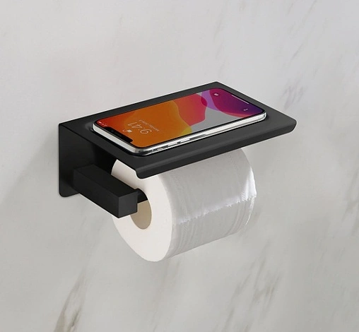 Держатель туалетной бумаги Timo Selene чёрный матовый 14044/03