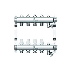 Группа коллекторная без расходомеров 4 отвода 1"в/в x ¾"ек Wester W903.4