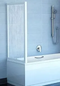 Боковая стенка 700мм прозрачное, матовое стекло Ravak Supernova APSV-70 9501010241, 1