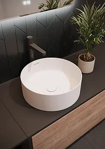 Раковина Terminus Аврора 41 белый 06RN41x41x14W Раковина Terminus Аврора 41 белый 06RN41x41x14W, 4