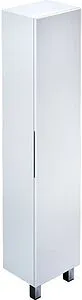 Шкаф-пенал напольный с бельевой корзиной IDDIS Harizma белый HAR4000i97, 1