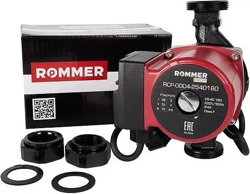 Насос циркуляционный Rommer Profi RATE 25/40-180 RCP-0004-2540180