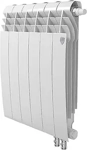 Радиатор биметаллический 6 секций нижнее правое подключение Royal Thermo BiLiner VD 500 Bianco Traffico RTBBTVDR50006 Радиатор биметаллический 6 секций нижнее правое подключение Royal Thermo BiLiner VD 500 Bianco Traffico RTBBTVDR50006, 1