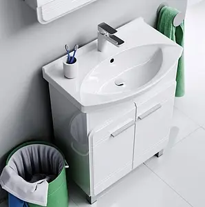 Тумба под умывальник напольная Aqwella Corsica 65 белый Kor.01.06 Тумба под умывальник напольная Aqwella Corsica 65 белый Kor.01.06, 3