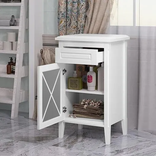 Комод напольный Opadiris Палермо 50 белый 00-00006898