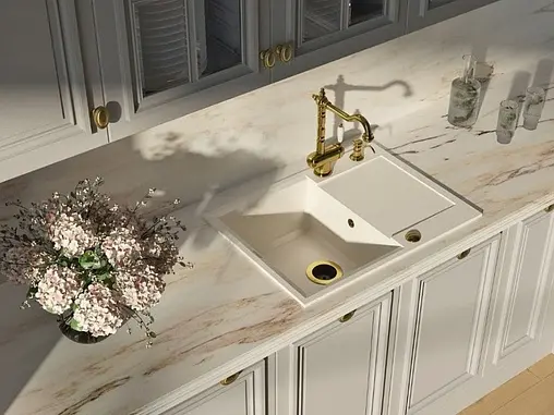 Мойка кухонная Omoikiri Sakaime 68-GR leningrad grey 4993545