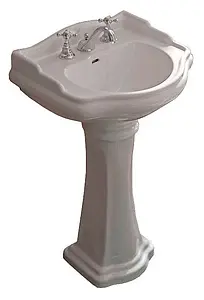 Раковина Kerasan Retro 55 белый 104501*3 Раковина Kerasan Retro 55 белый 104501*3, 5