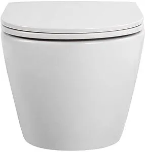 Унитаз подвесной безободковый Aquatek Европа белый AQ1900T-00, 4