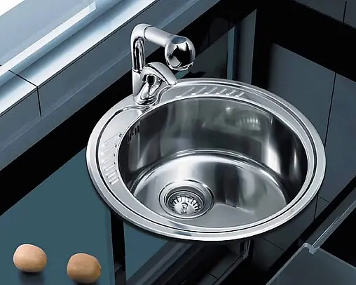 Мойка кухонная IDDIS Suno 49 хром SUN49P0i77