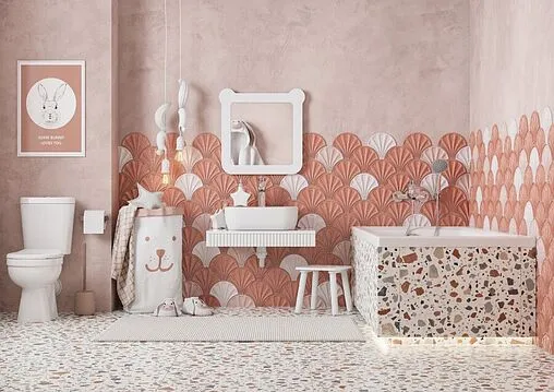 Зеркало Aquaton Каспер Мишка 50 белый матовый 1A283402CRE20