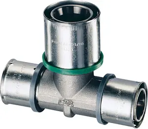 Тройник пресс редукционный 16мм x 20мм x 16мм Far 5910 1601 Тройник пресс редукционный 16мм x 20мм x 16мм Far 5910 1601, 1