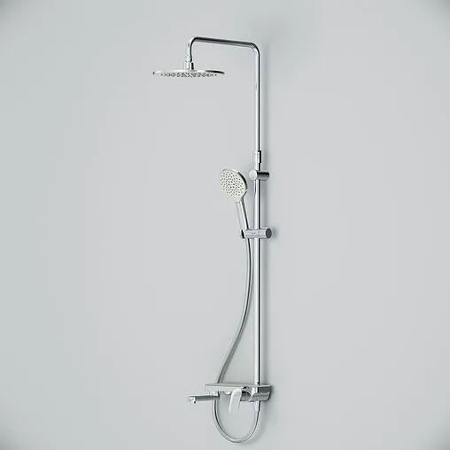 Душевая система со смесителем для ванны Am.Pm Like хром F0780700 Душевая система со смесителем для ванны Am.Pm Like хром F0780700