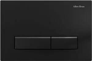 Клавиша смыва для унитаза Allen Brau Fantasy 9.20003.31 черный матовый Клавиша смыва для унитаза Allen Brau Fantasy 9.20003.31 черный матовый, 1