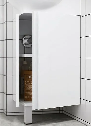 Тумба под умывальник напольная Aqwella Porto 45 белый POR0104WW